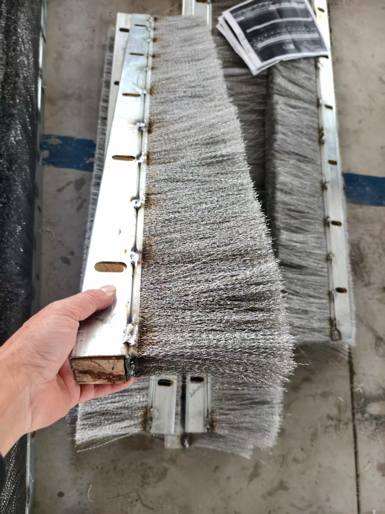 推焦車(chē)密封鋼刷
